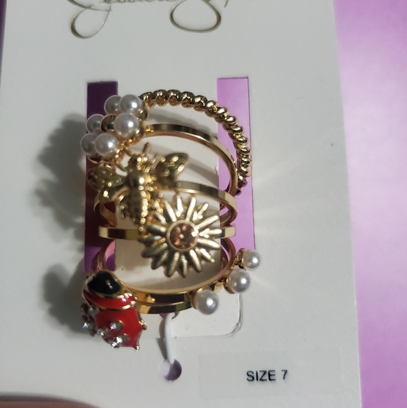 Jessica Simpson Spring  Ring Set 🌻 - Picture 9 of 11